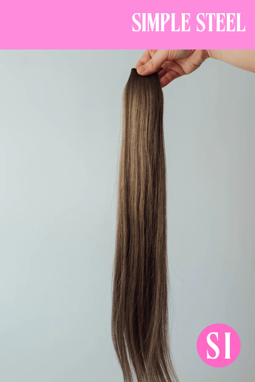 Simple Steel Hair Extensions 16"