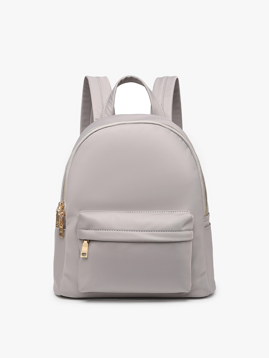 Grey Phina Nylon Backpack