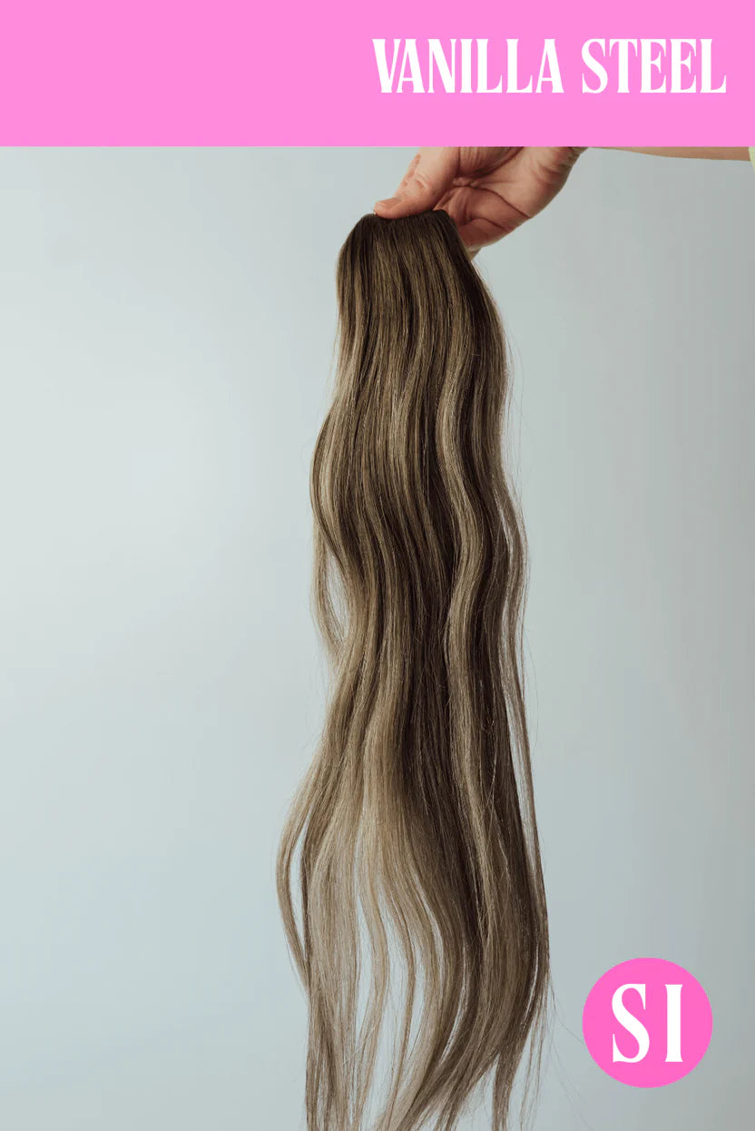 Vanilla Steel Hair Extensions 16"