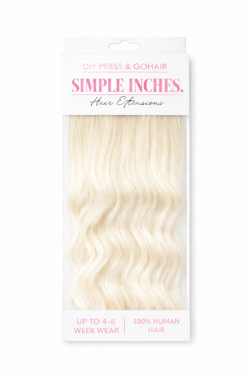 Vanilla Swirl Hair Extensions 16"