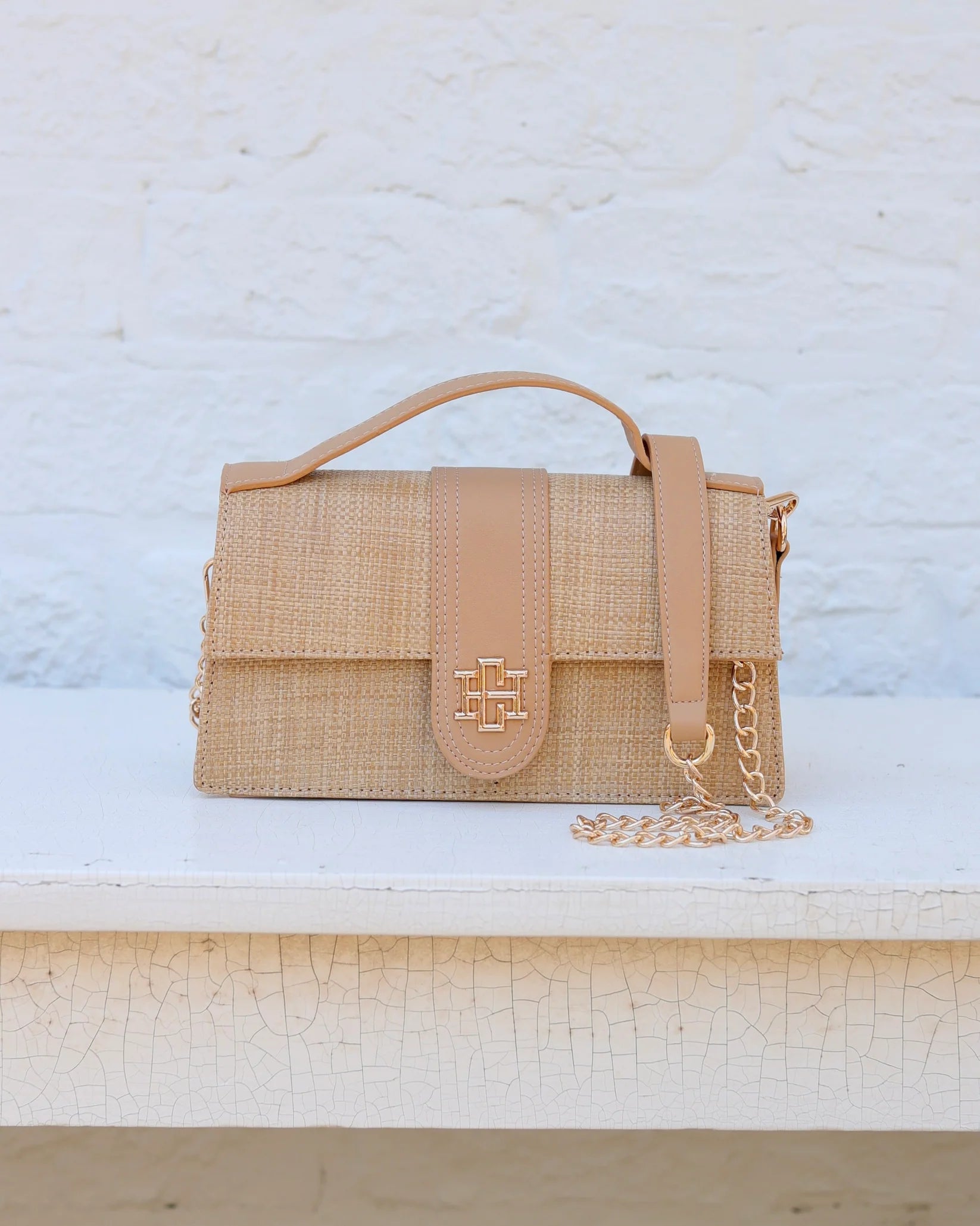 Waverly Clutch Natural
