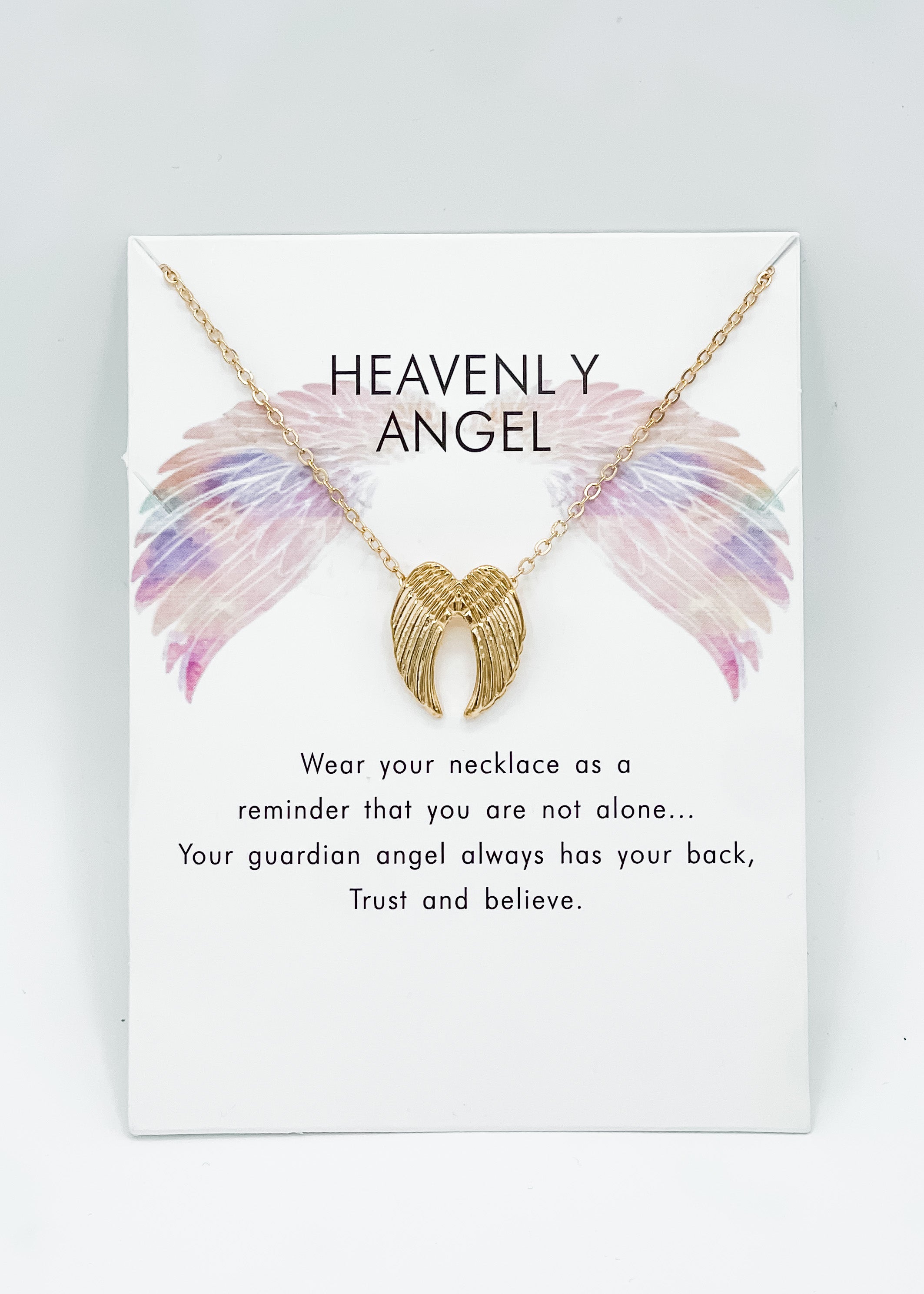 Heavenly Angel Wings Necklace